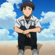 A scene from Evangelion:3.0+1.01 Thrice Upon a Time
